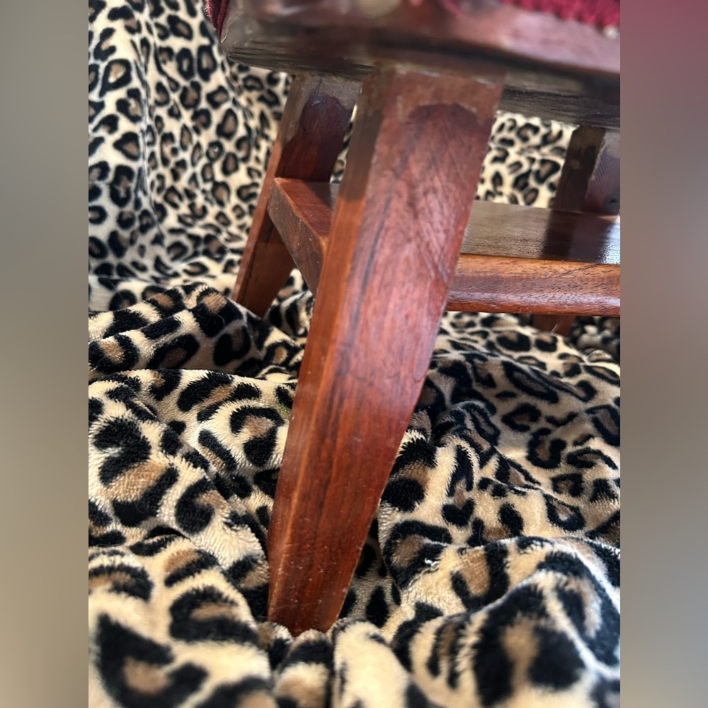 Antique Primitive HEAVY Sturdy Footstool 12x11x9 - Picture 5 of 15